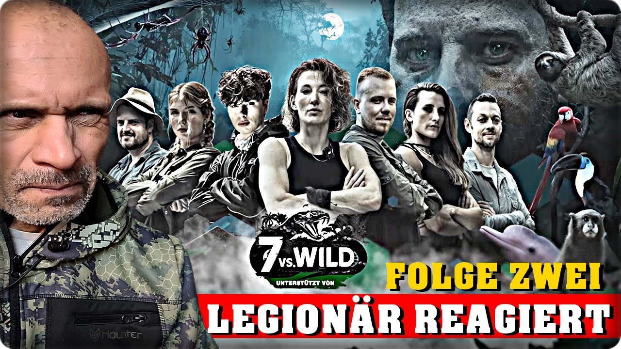 LEGIONÄR REAGIERT AUF - 7vs.Wild: Amazonas - Folge 02 | Die Nacht der Regelbrüche!