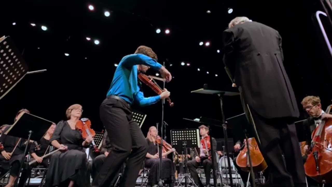 Brahms: Violin Concerto; Guido Sant'Anna, Camerata Chicago, Drostan Hall (complete)