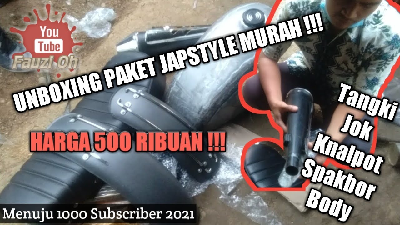 UNBOXING PAKET JAPSTYLE MURAH !!!