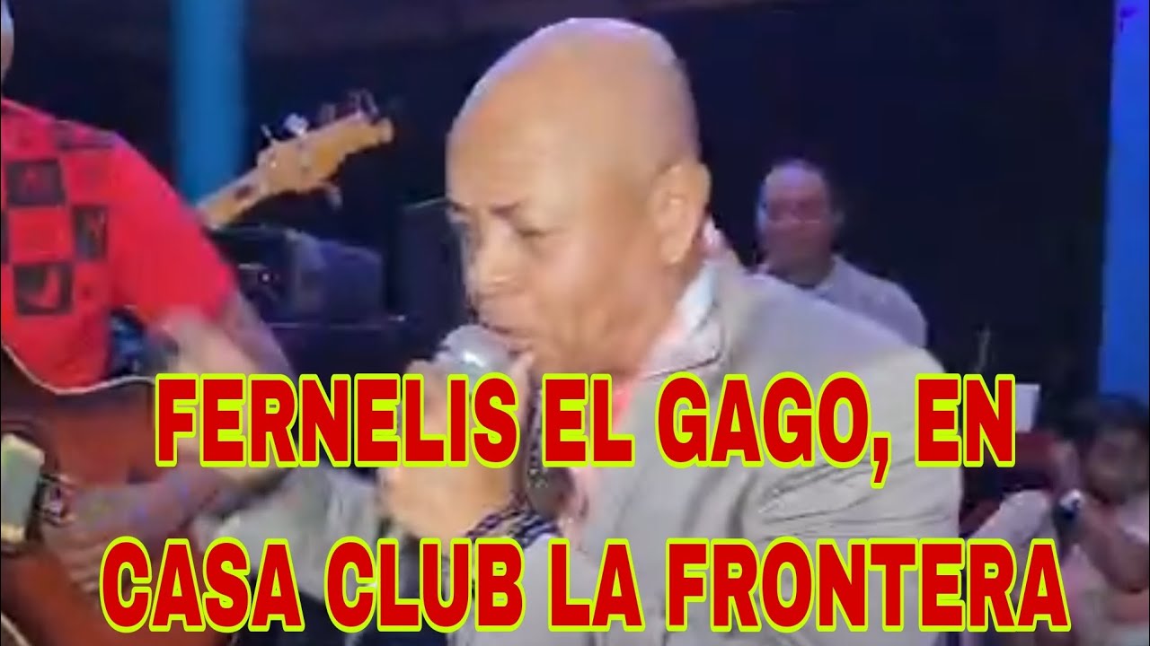 TREMENDA FIESTA DE FERNELIS EL GAGO, EN CASA CLUB LA FRONTERA, (el gago) 