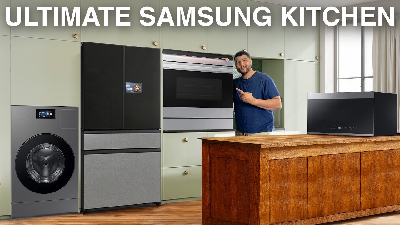 Samsung’s Bespoke AI-Powered Fridge & Washer Are the Future of Home Living