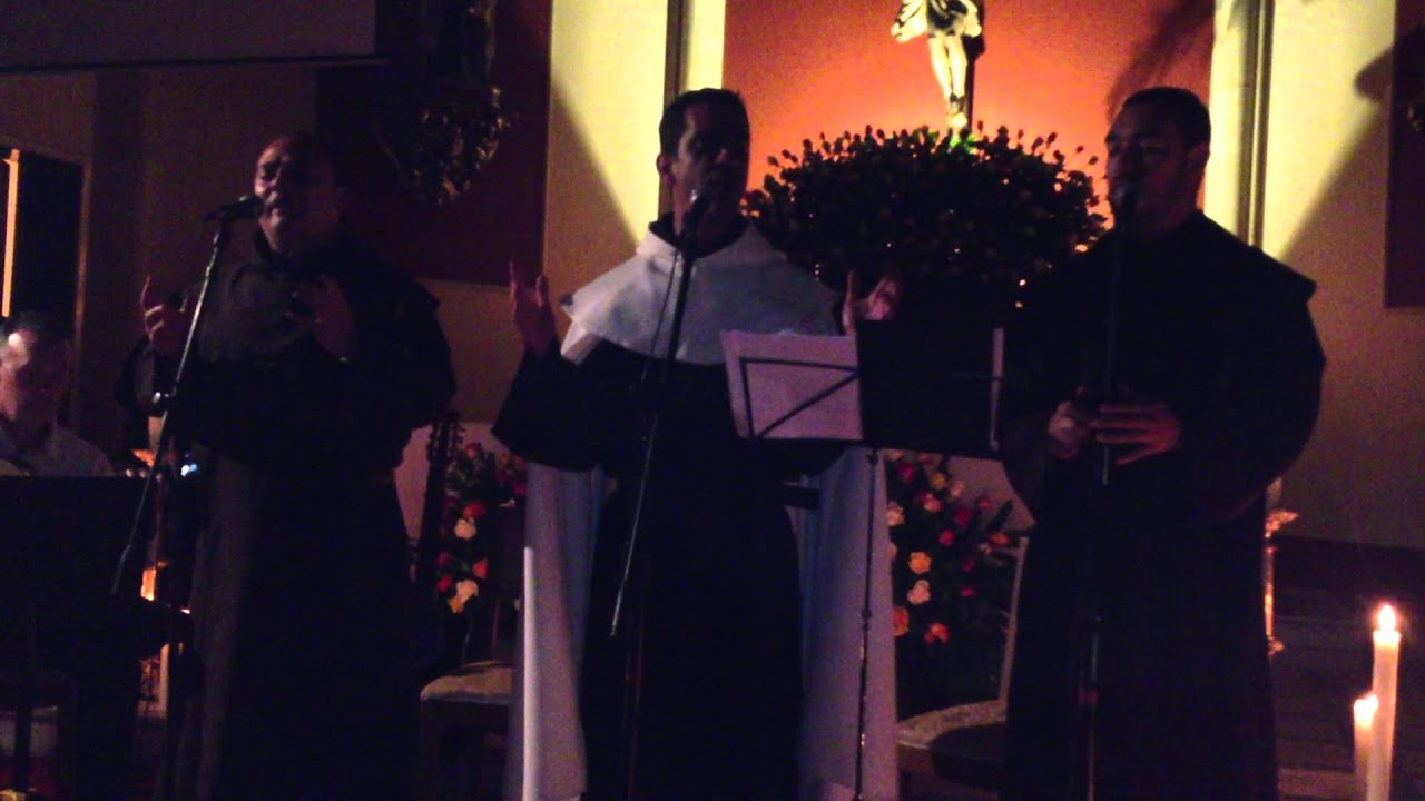 Fray Juan Grabriel, padre Alejandro y Fray Nelson