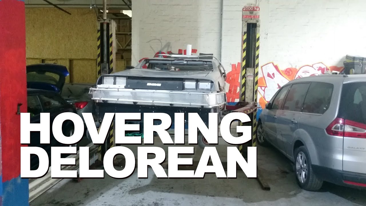 Hovering DeLorean - Delorean Boat - PEDELOREAN Workshop Update 2