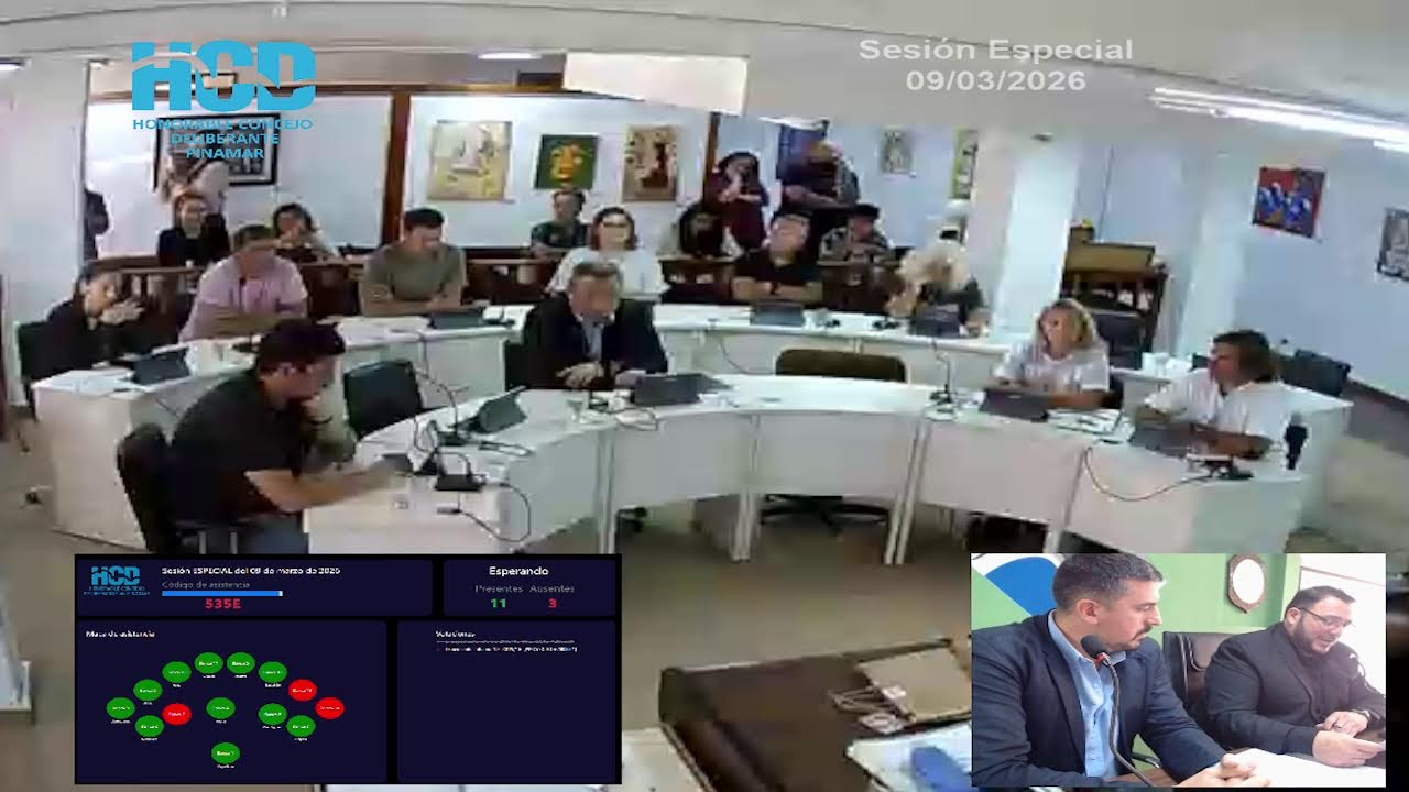 Sesión Especial Día de la Mujer 09/03/2026