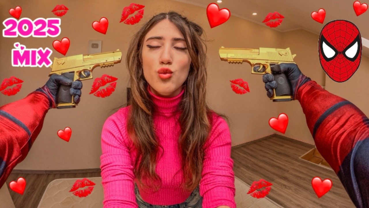BEST MIX 2025 VIDEOS CRAZY GIRL WILL NOT LEAVE SPIDER-MAN ALONE (Love Parkour POV)