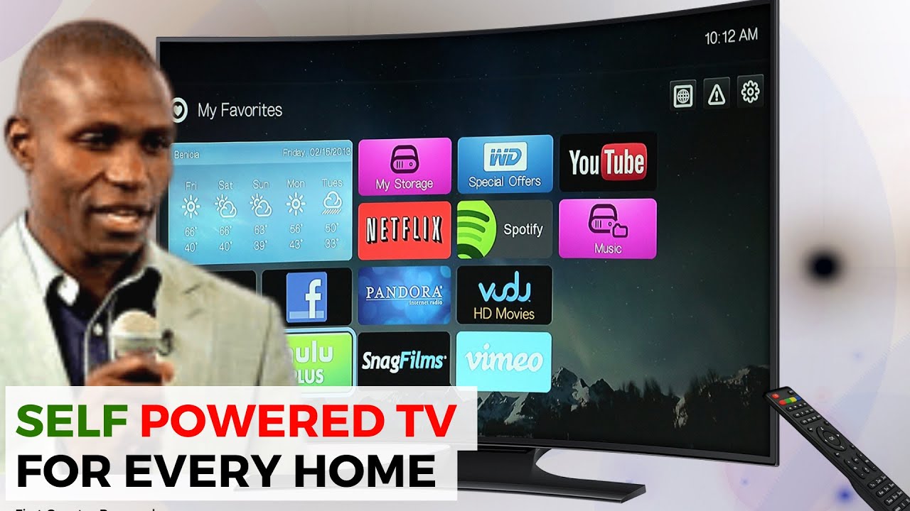 Self Powered TV | Imagine What This Could Mean