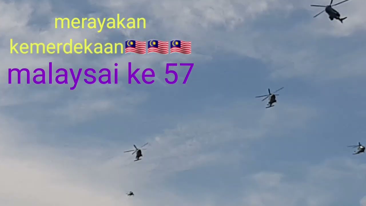 merayakan kemerdekaan malaysia ke 57