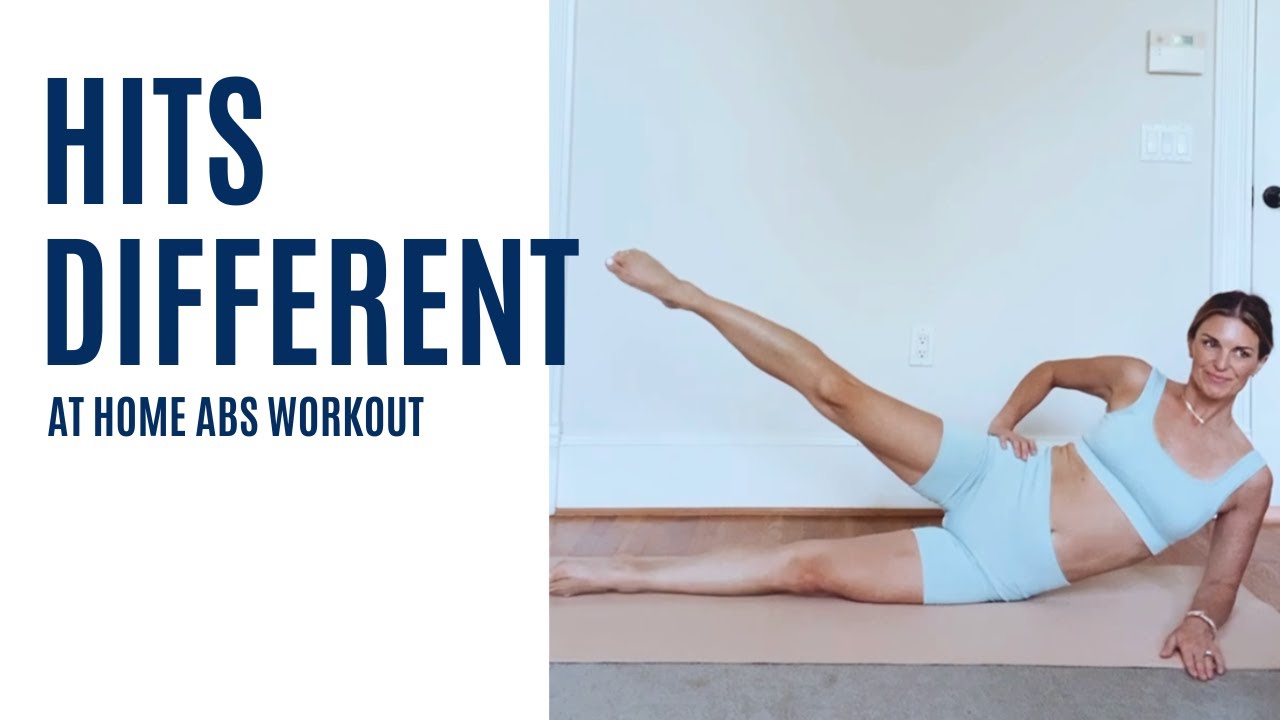 HITS DIFFERENT Taylor Swift workout /  pilates abs workout (no equip)