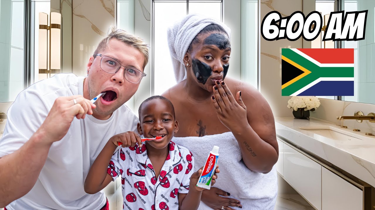 Наша НАСТОЯЩАЯ утренняя рутина: жизнь в Южной Африке 🇿🇦