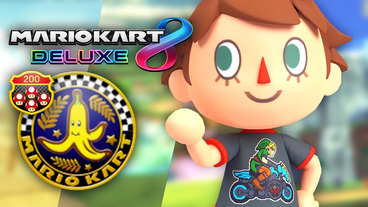 Гран-при 200cc Banana Cup — Mario Kart 8 Deluxe (2 игрока)