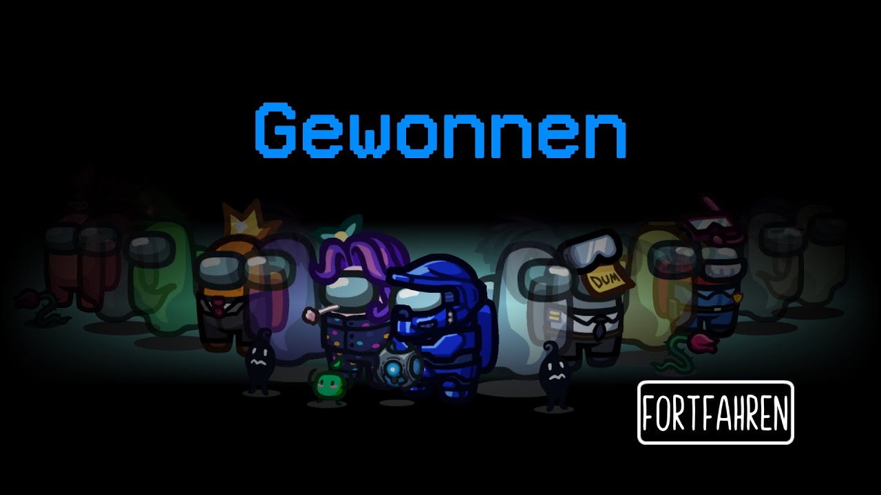 ich spiele amung us aleine und krank
