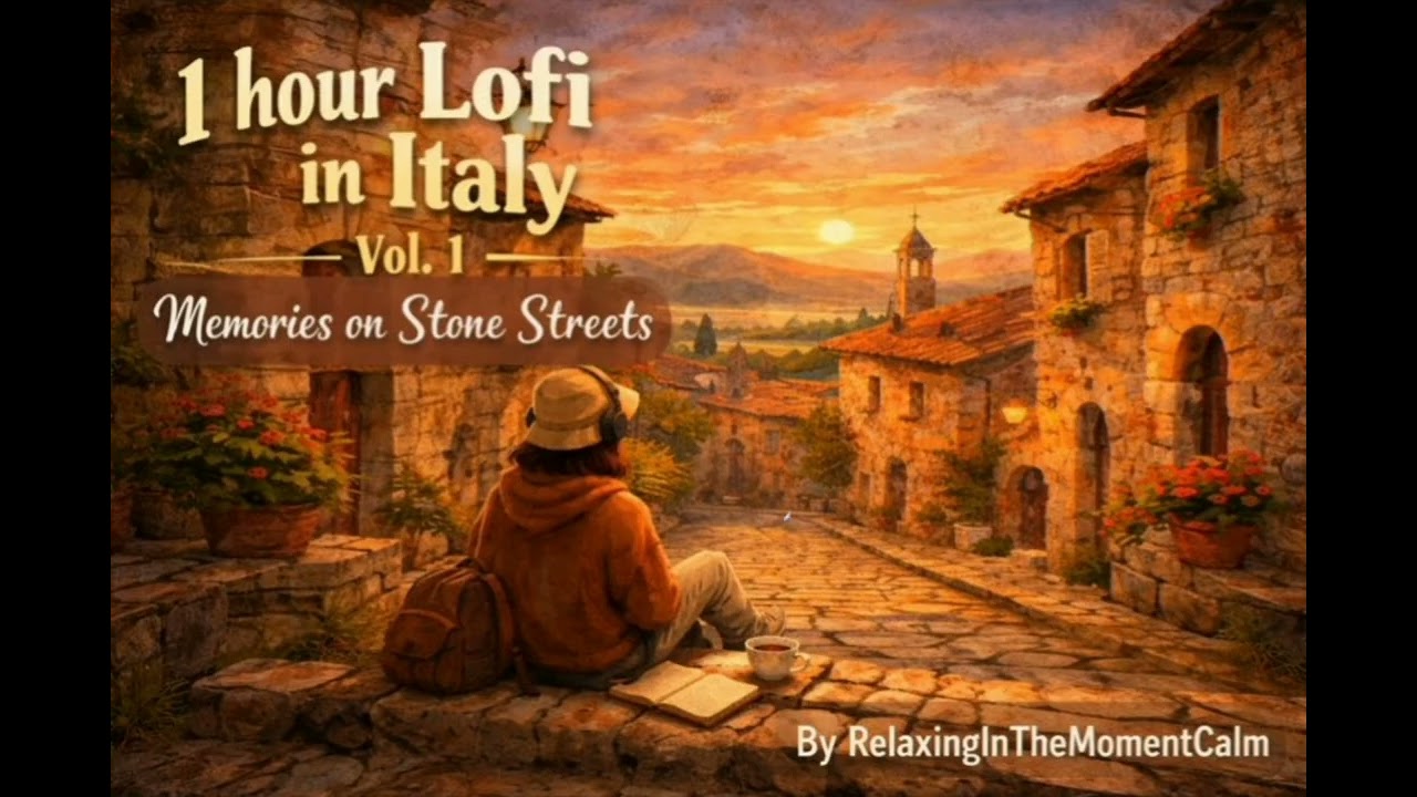 1 Hour Lofi In Italy | Memories on Stone Streets • Relaxing •Background Music  #LofiAroundTheWorld