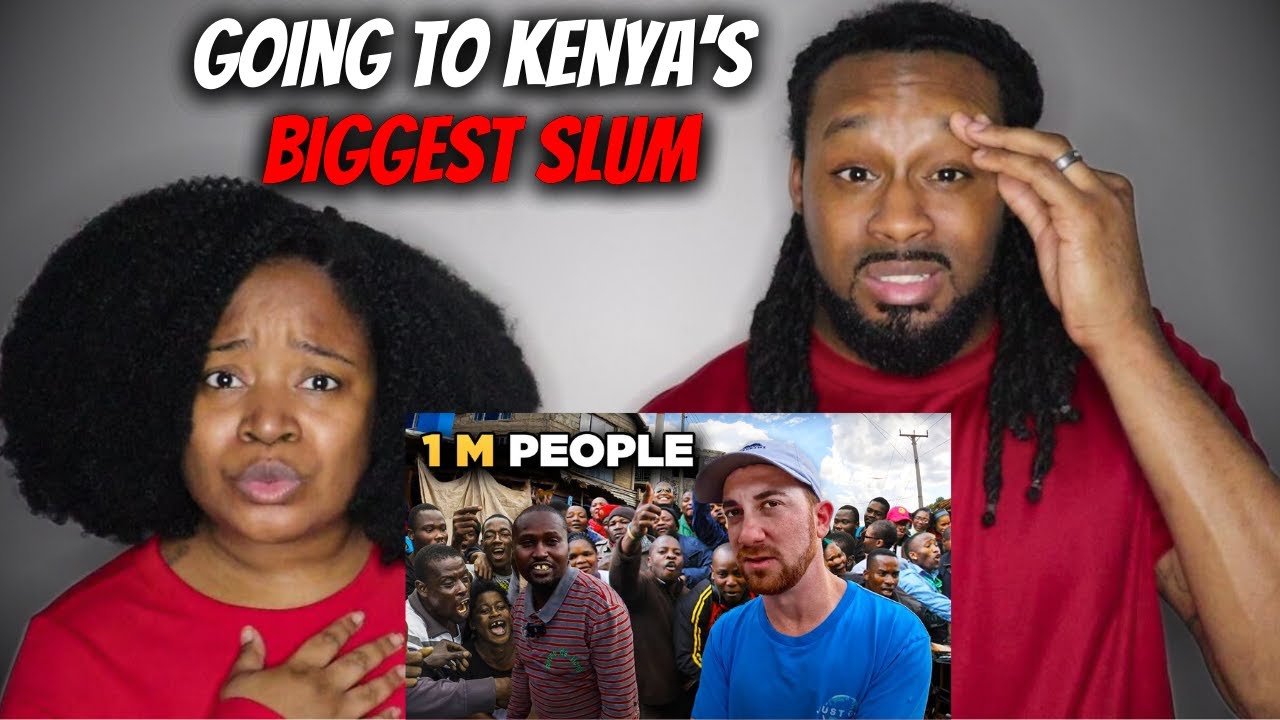 🇰🇪 WE DIDN'T EXPECT TO SEE THIS INSIDE KENYA'S BIGGEST SLUM | The Demouchets REACT Kenya