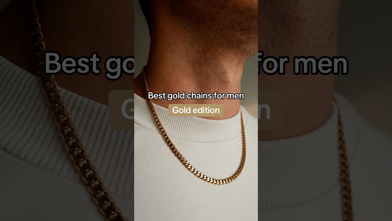 Best Gold Chains For Men ⚜️