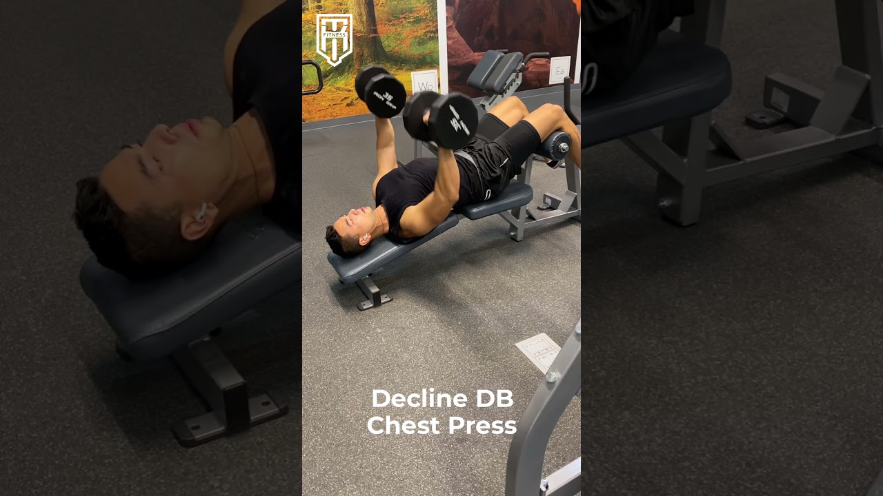 Decline Db chest press
