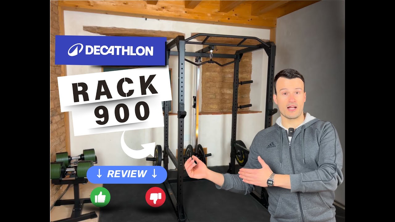 ¿El MEJOR Power Rack calidad-precio? Review HONESTA del Rack 900 de Decathlon 🔎