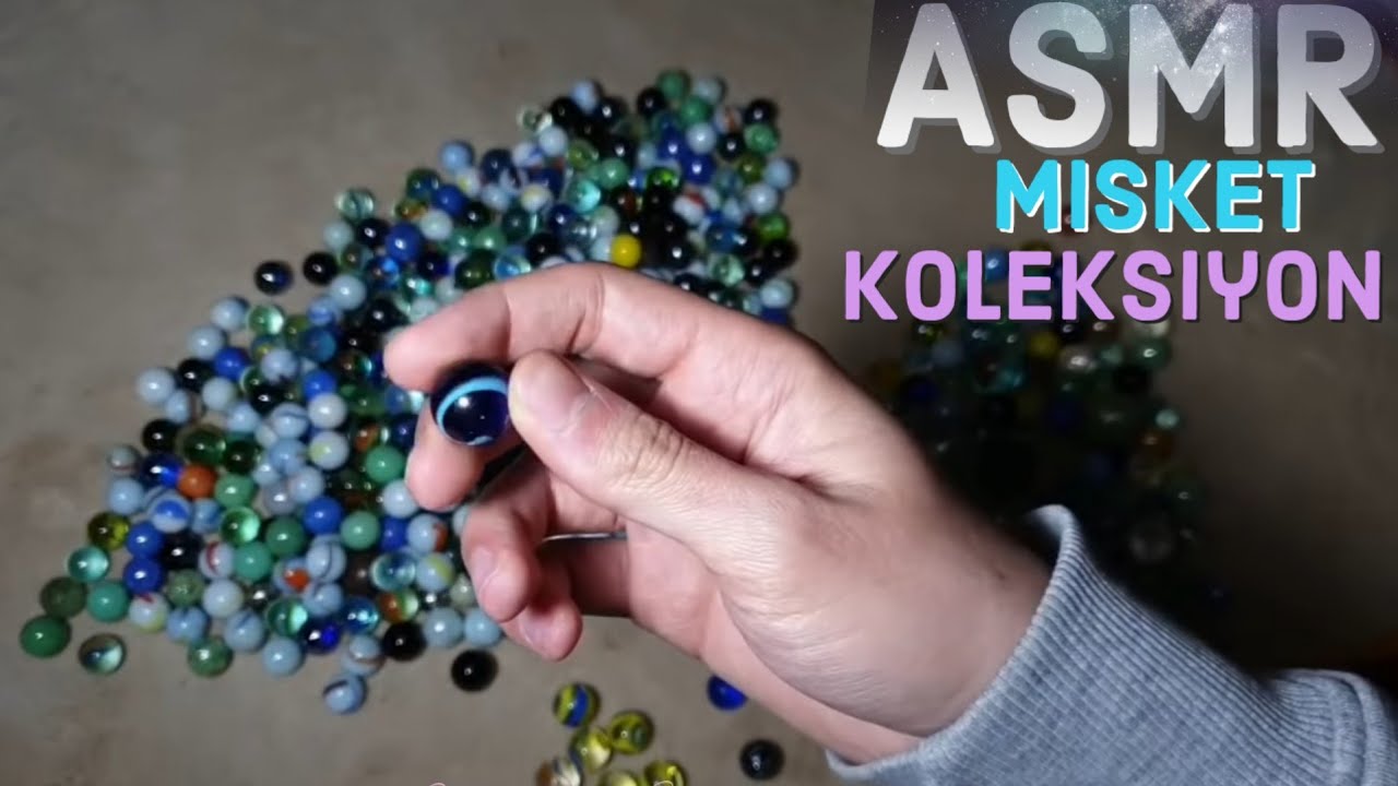 Anılar - Misket Koleksiyonum ASMR Türkçe | Rahatlatıcı ASMR | Türkçe ASMR | Koleksiyon ASMR