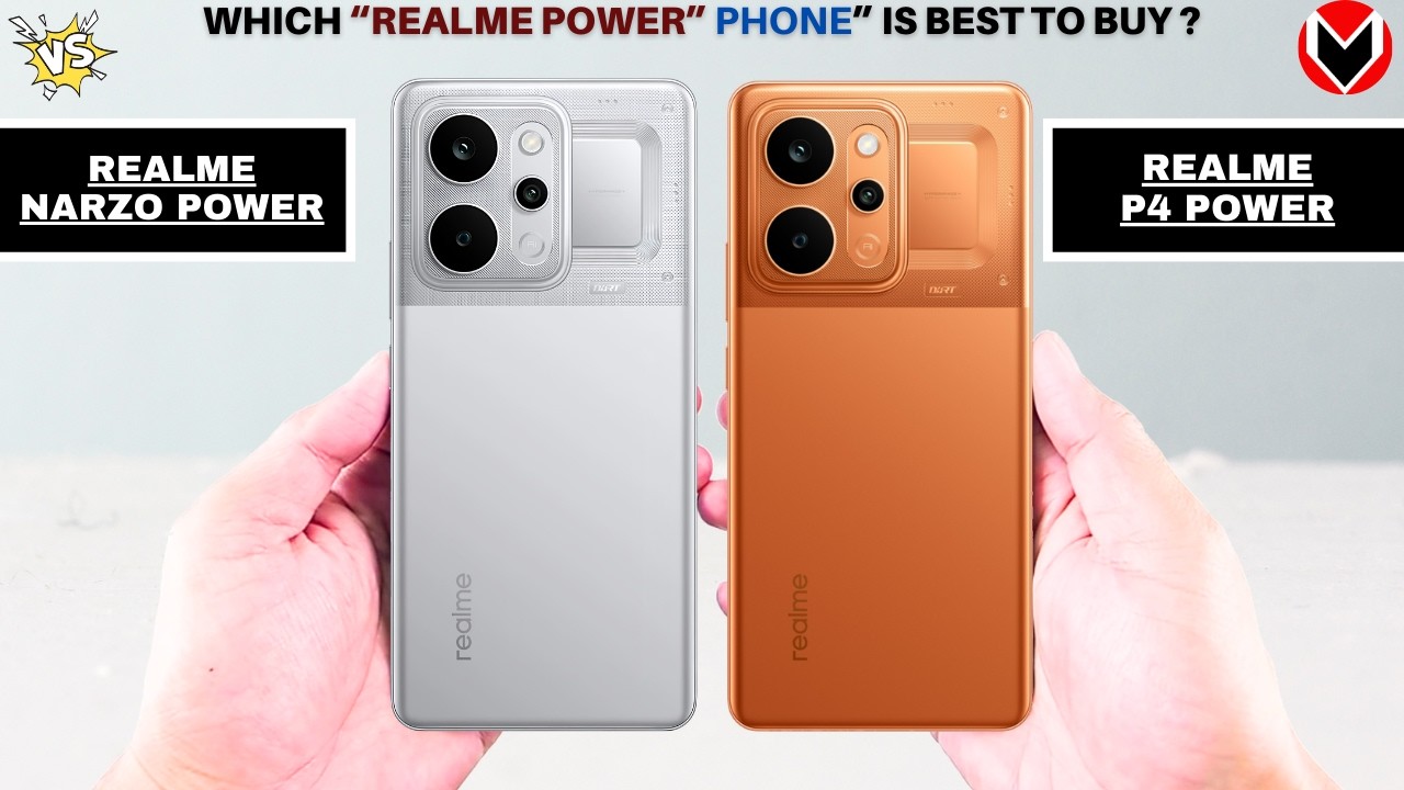Realme Narzo Power Vs Realme P4 Power
