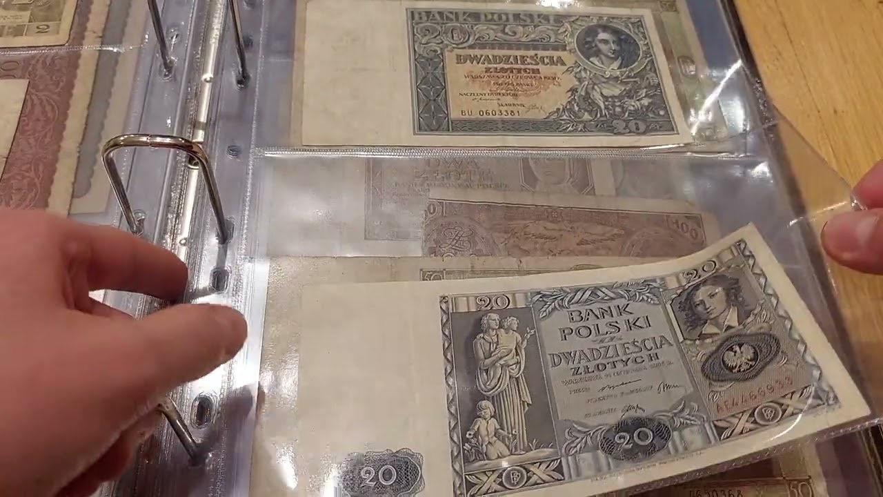 Moja kolekcja banknotów polskich - dokładne omówienie