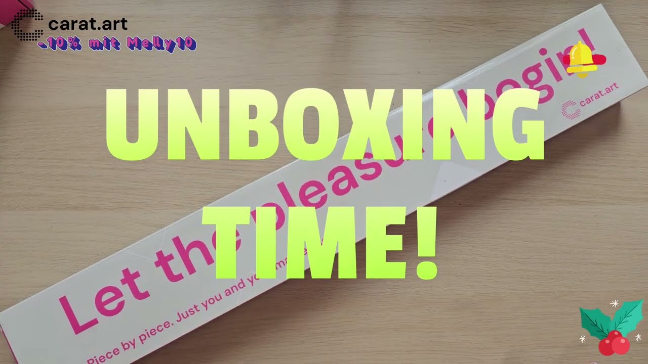 Diamond Painting 💎 Unboxing 🎁 Carat.art 💗For You von Keelay Chan