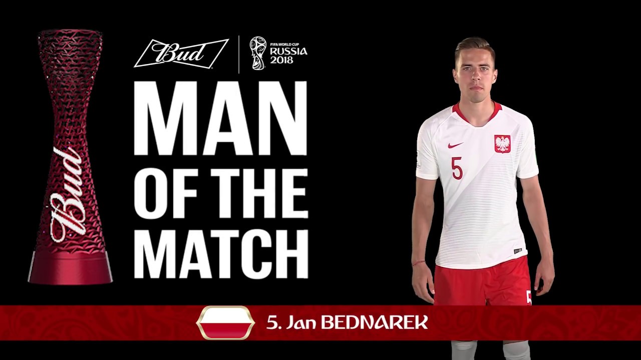 Jan BEDNAREK (Poland) - Man of the Match - MATCH 47