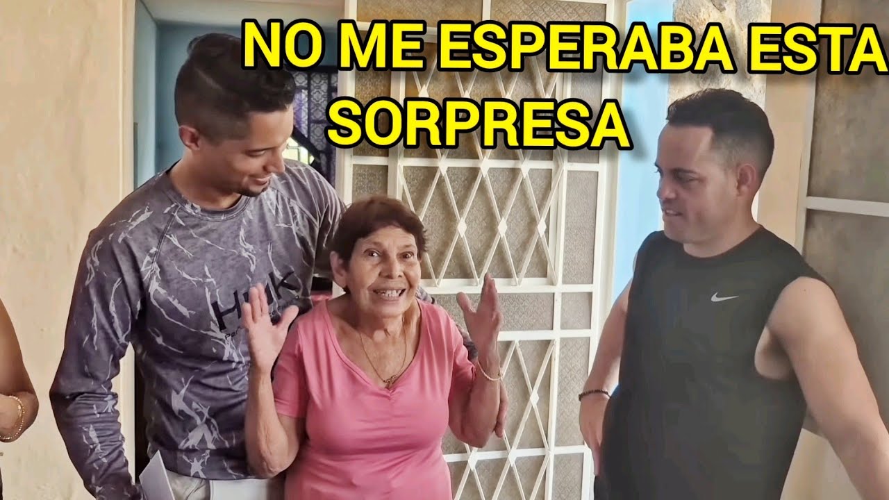 Abuela Cubana nos muestra como celebra su cumpleaños en Cuba.
