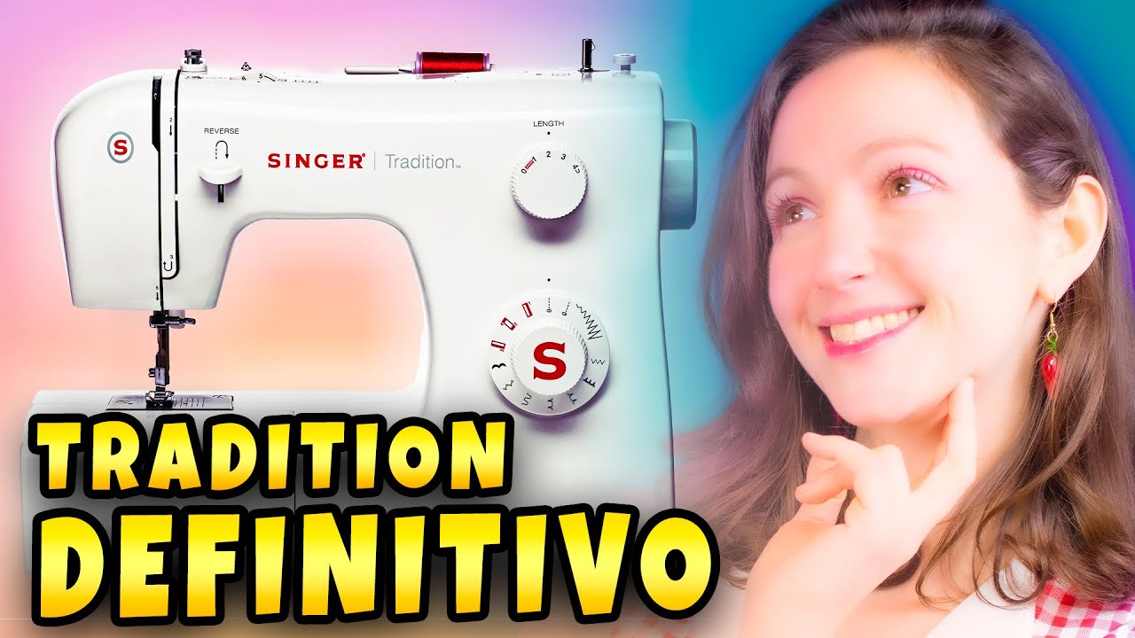 Singer Tradition 2250 Aula de uso Completo, Como Passar a Linha Encher a Bobina Como Costurar +DICAS