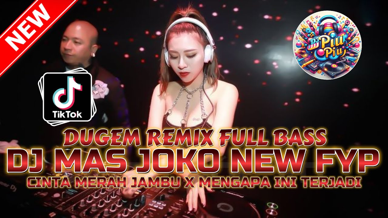 DUGEM REMIX FULL BASS‼️DJ MAS JOKO FYP X CINTA MERAH JAMBU | DJ FUNKOT PALING ENAK SEDUNIA 2025