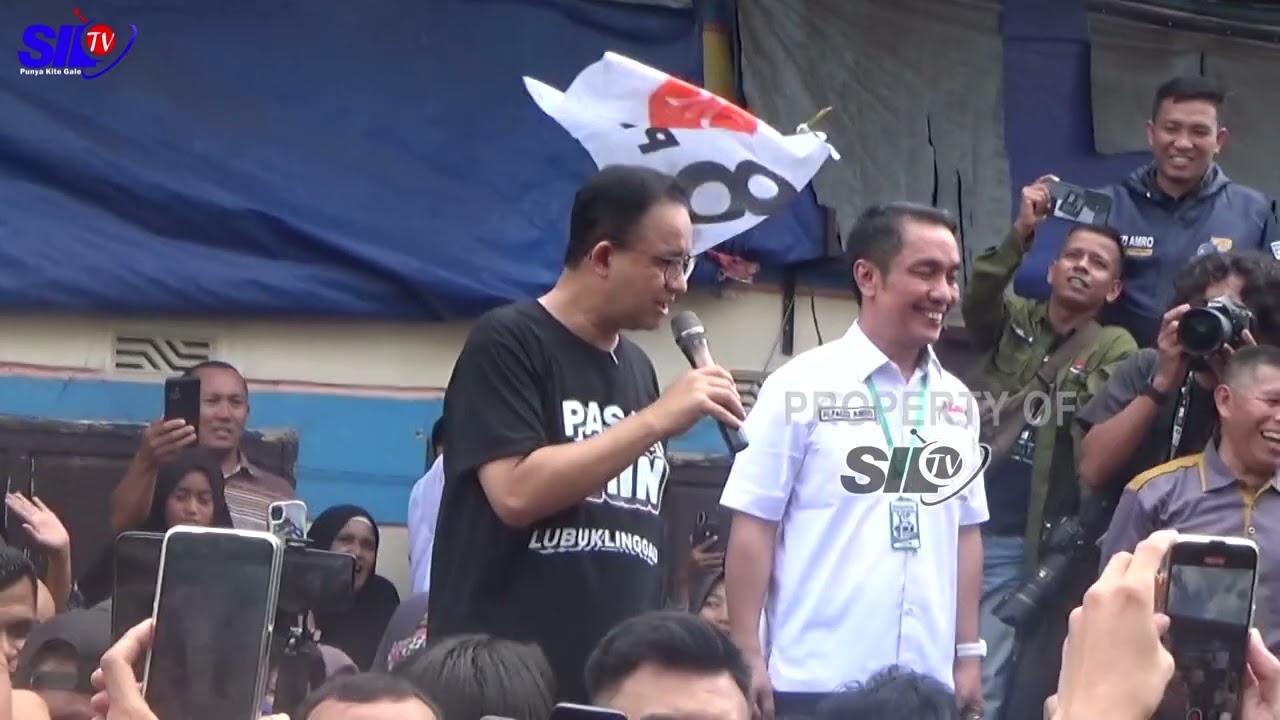 CALON PRESIDEN RI NO1 ANIES BASWEDAN,TIBA DI KOTA LUBUKLINGGAU