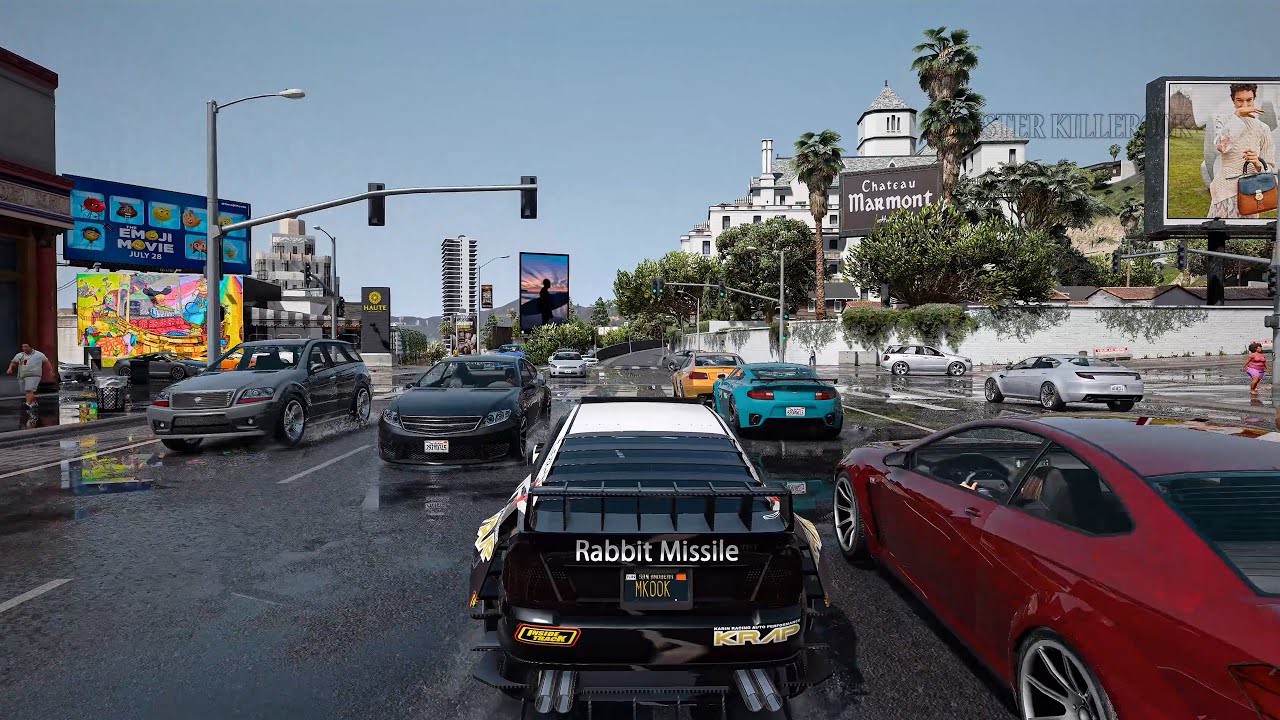 Grand Theft Auto V 4K: RTX ON - CineREALISM: Brand New Graphics Mod Ray Traced Gameplay 2021!