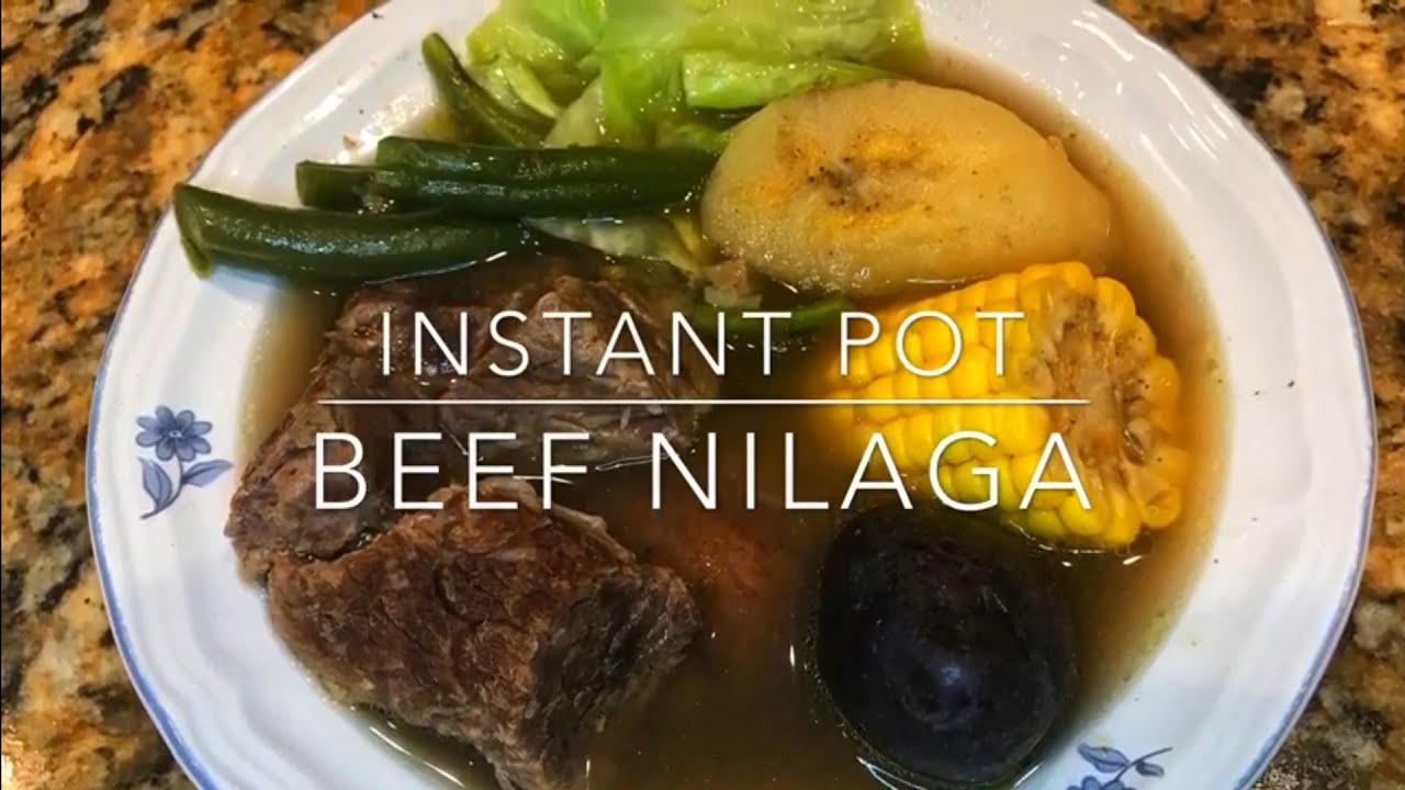 Instant Pot Filipino Beef Soup (Nilagang Baka)