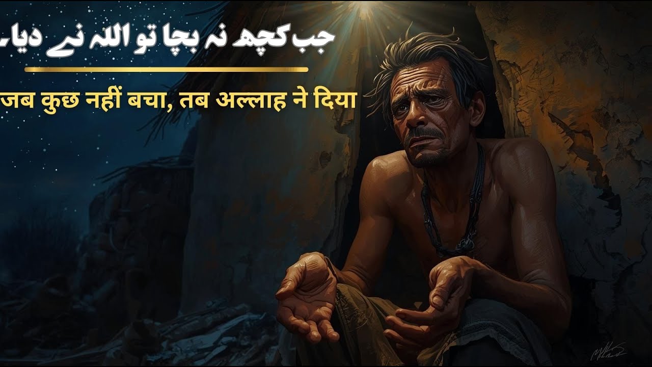 एक आख़िरी दाना और अल्लाह पर भरोसा | भूख, सब्र और नेकी की रूह हिला देने वाली कहानी