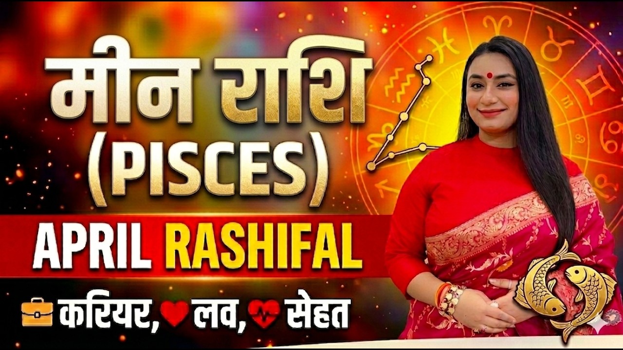 April 2026 Pisces Horoscope | Meen Rashifal | Love, Money & Success Prediction