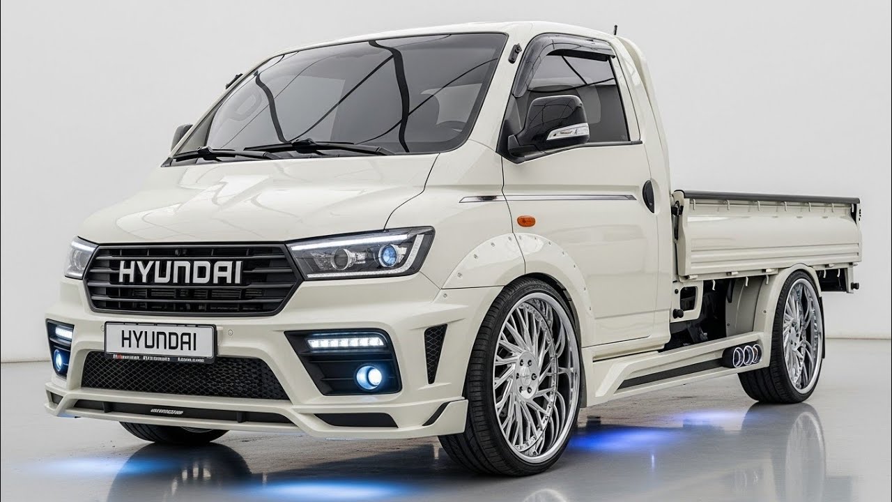 2026 현대 포터 H100 실물 최초공개! 이 정도일 줄은 아무도 몰랐다…