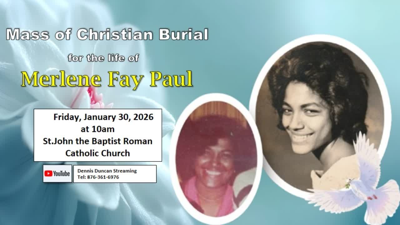 Mass of Christian Burial for the Life of Merlene Fay Paul