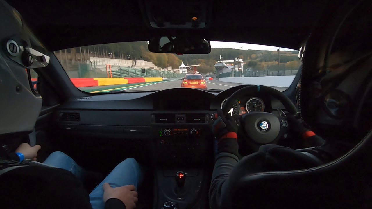 BMW E92 M3 & BMW 1M at Circuit de Spa-Francorchamps