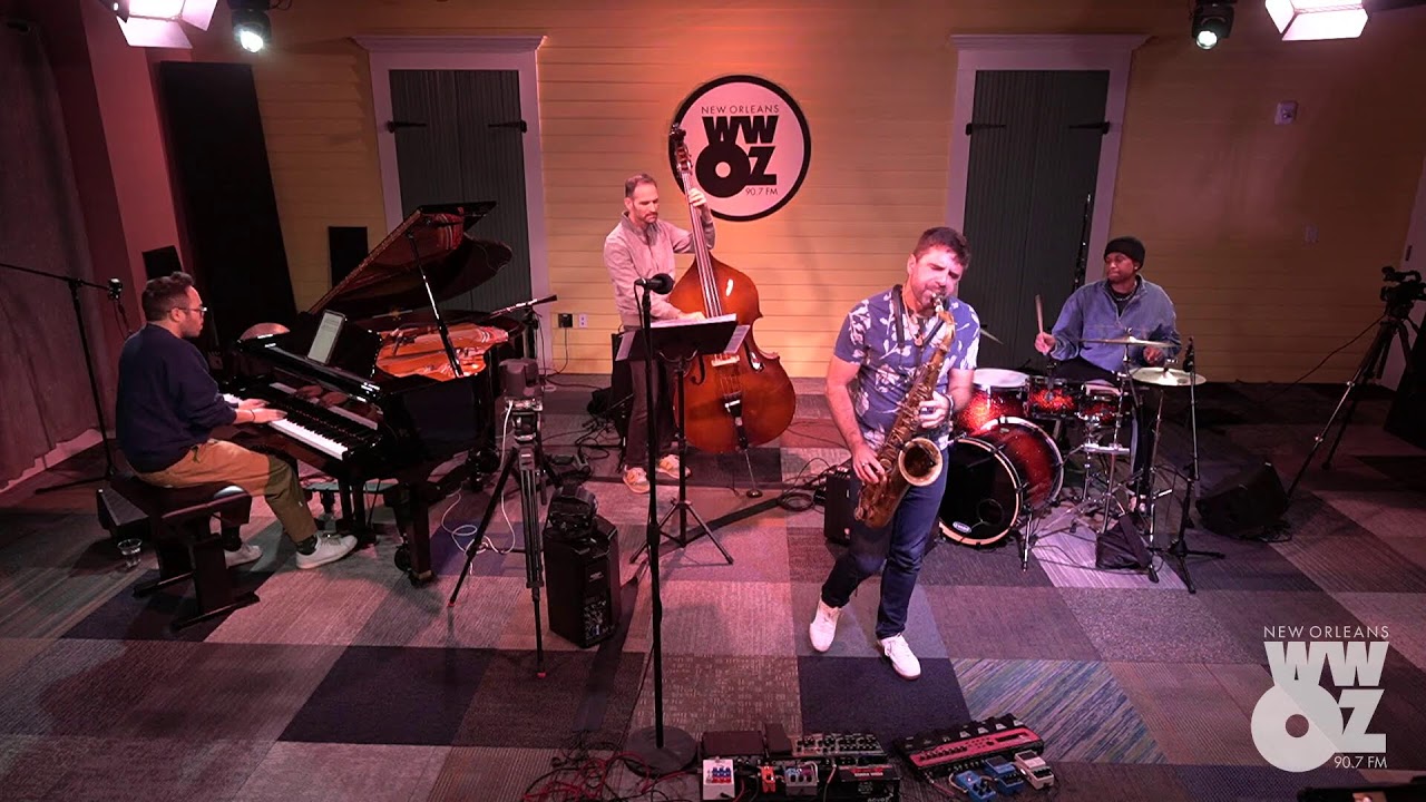 Brad Walker Quartet at WWOZ - Nov. 11, 2025