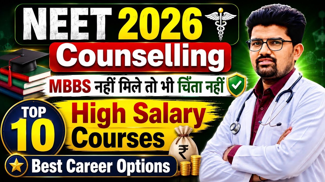 ReNEET 2026 | Low Score? Top 10 Medical Courses Without MBBS with Highest Salary & Jobs | 