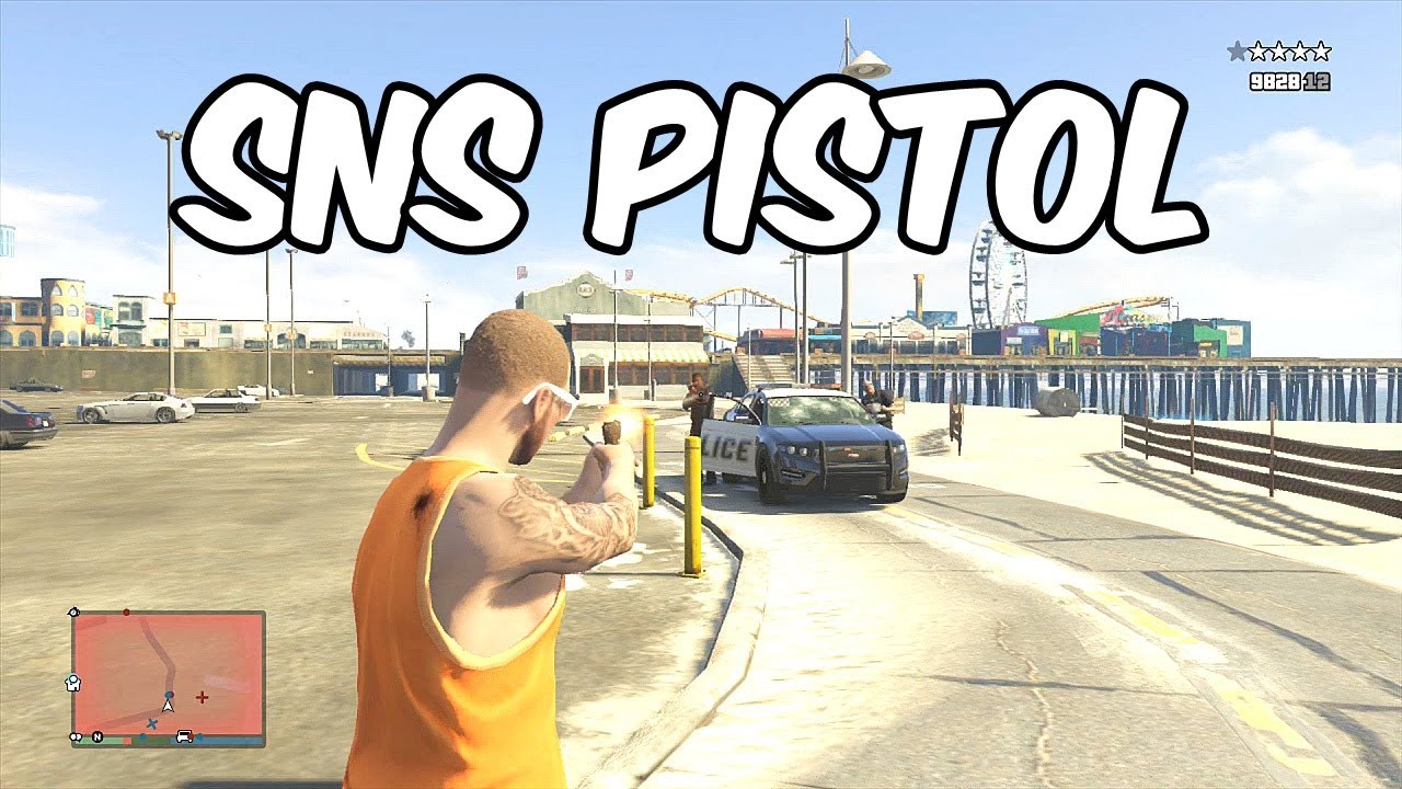 GTA Online: SNS Pistol Gameplay | Beach Bum DLC