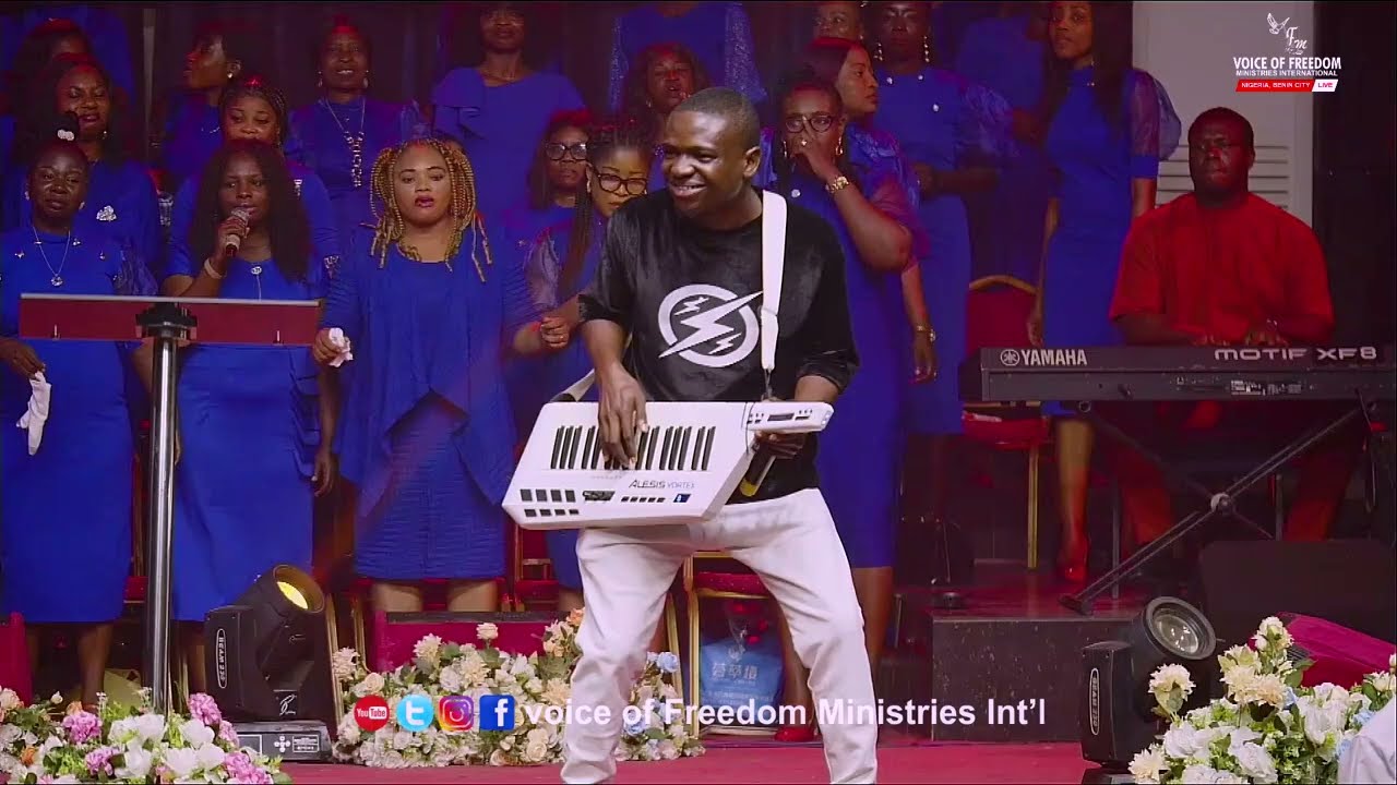 Praise Keys at Freedom 2023 Day 5 | Voice of Freedom Ministries Int'l