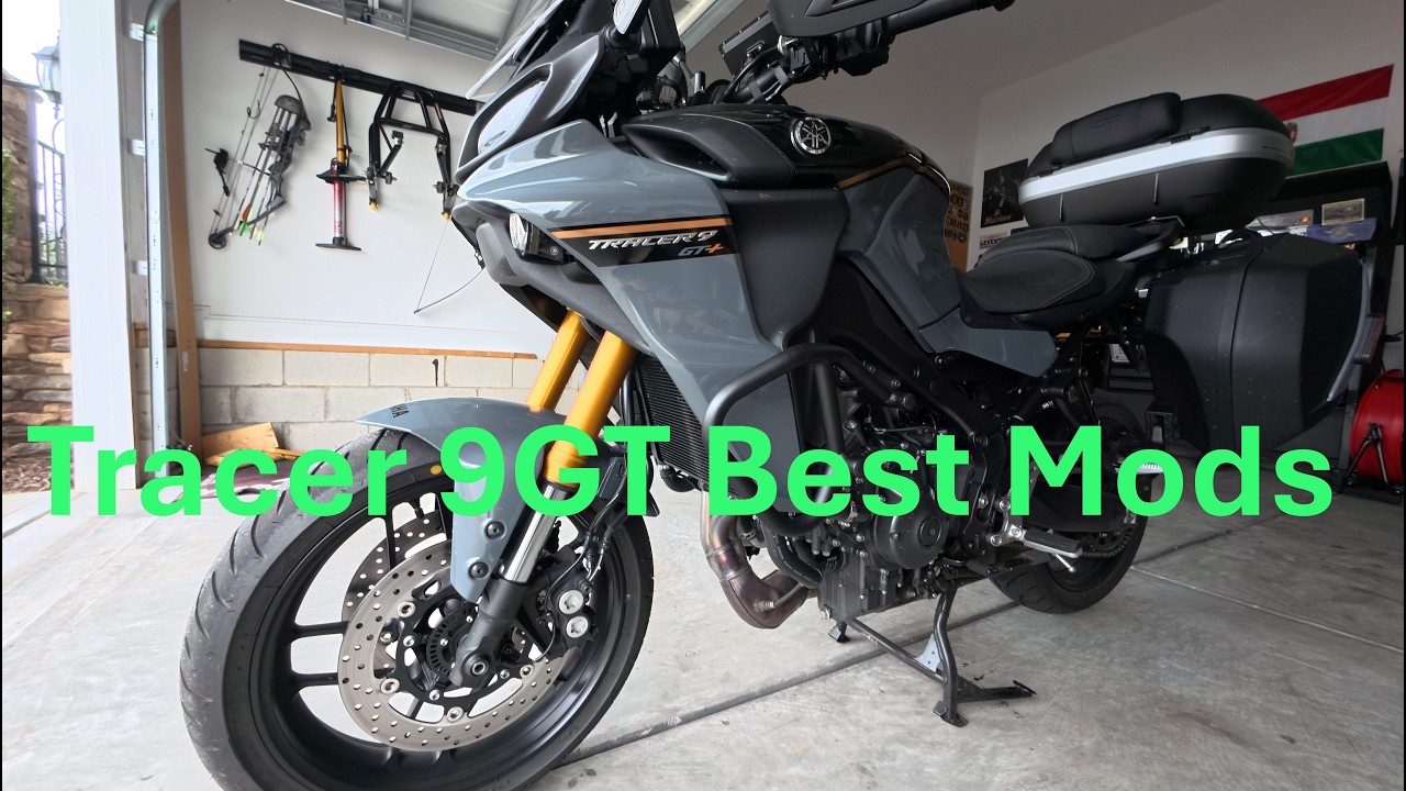 Yamaha Tracer9GT - MUST HAVE/BEST MODS