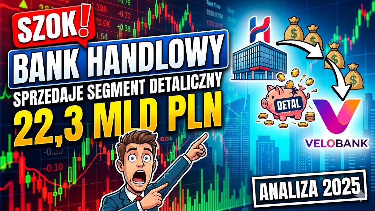BANK HANDLOWY - SZOK! Sprzedaje segment detaliczny za 22,3 mld PLN! | Analiza 2025