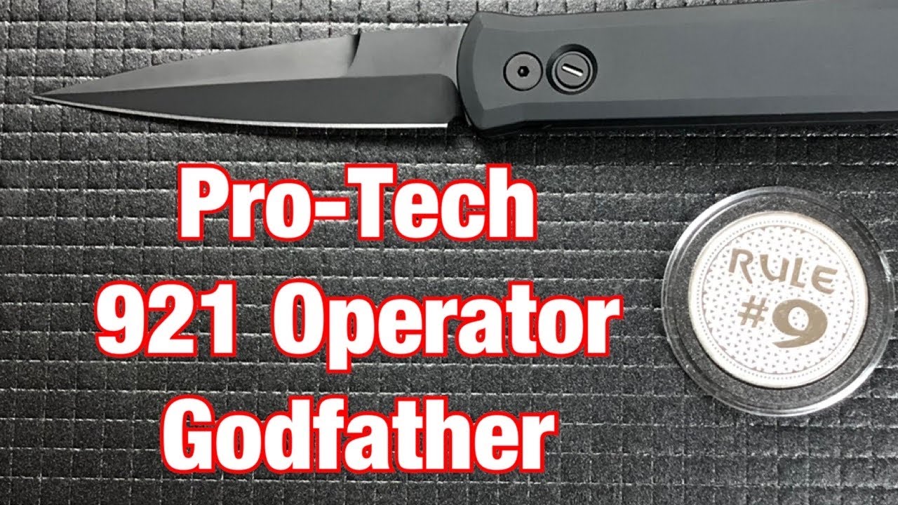 Pro-Tech 921 Operator Godfather  Knife Review