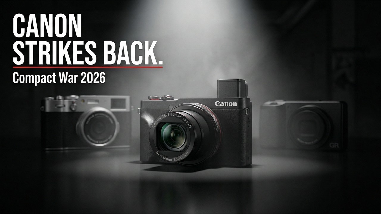 Эта камера Canon может положить конец увлечению моделью X100VI в 2026 году!