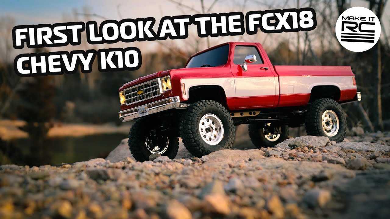 A Great Body on a Great Chassis! The New FCX18 Chevrolet K10 ✅ Full Unboxing and Test Drive