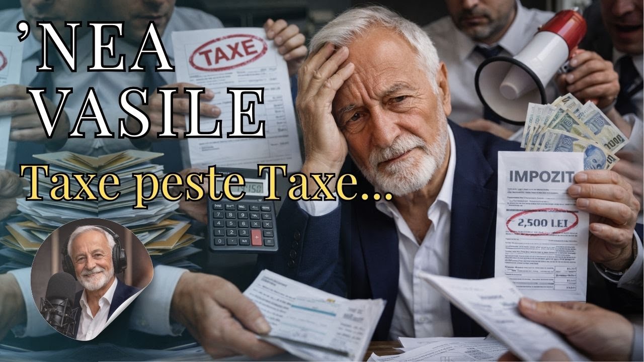 Nea Vasile – Taxe peste taxe | Cântec manifest despre viața românilor (2026)