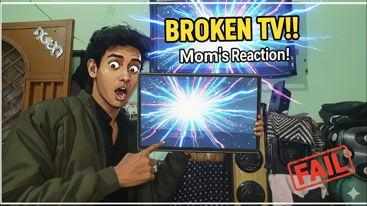 Broken TV Prank on Mom 🤯 | End Tak Dekhna