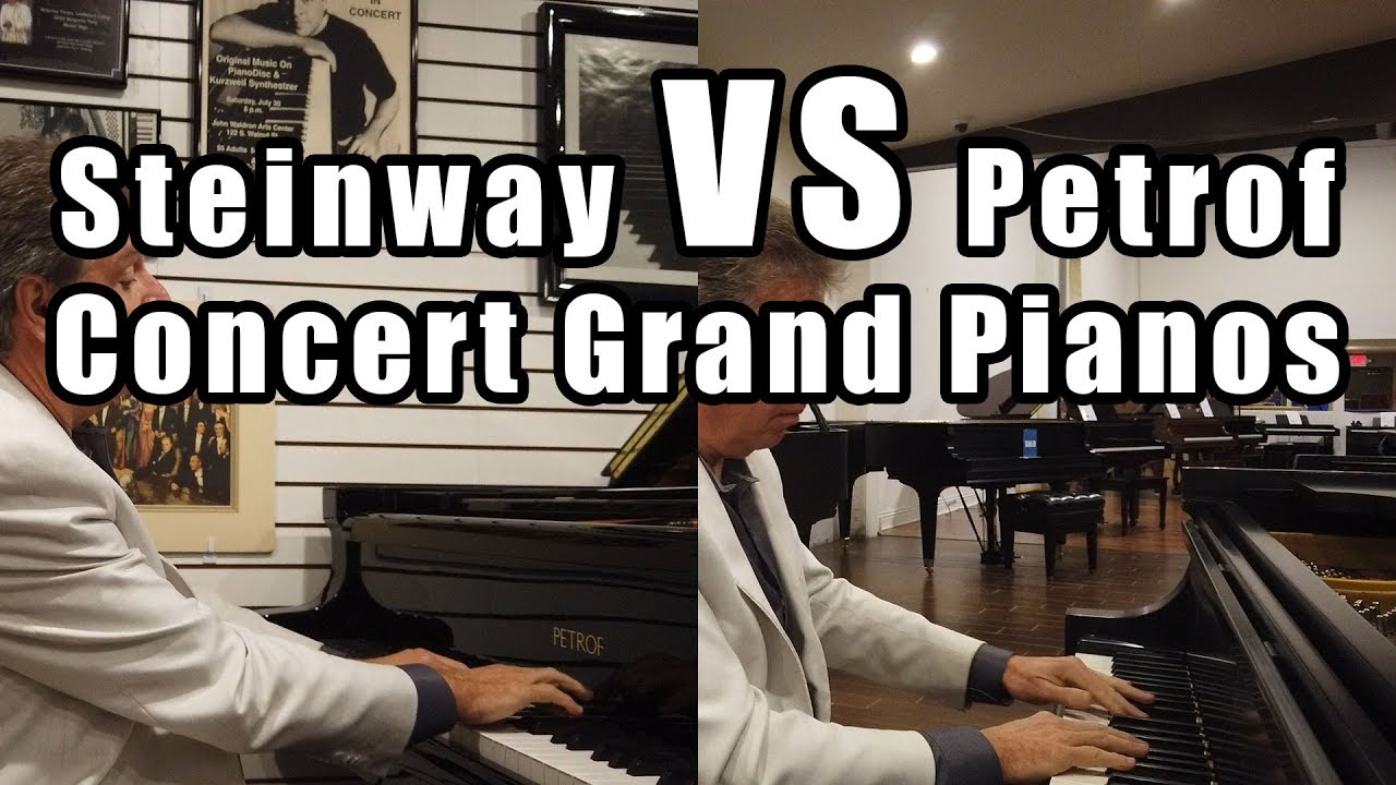 Концертные рояли Steinway и Petrof: что лучше?