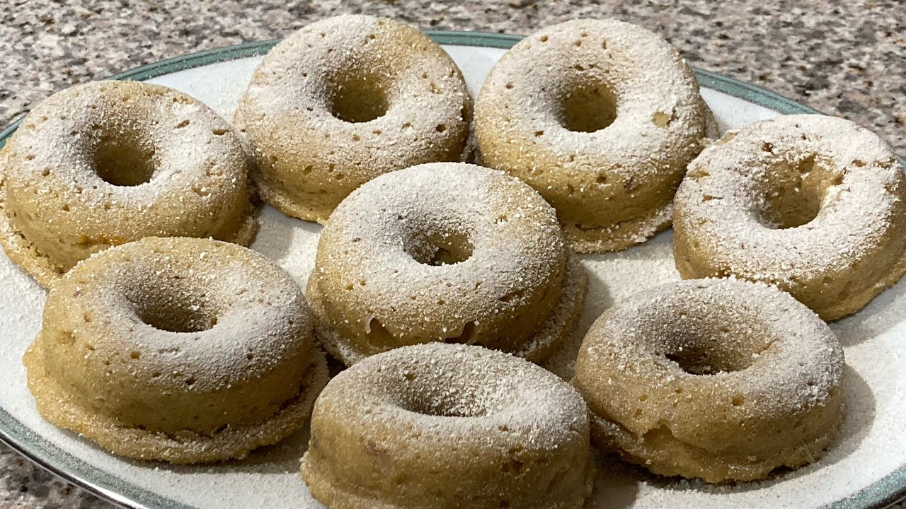 🔴 DONAS 🍩 DE AVENA SABOR A NARANJA!🍊