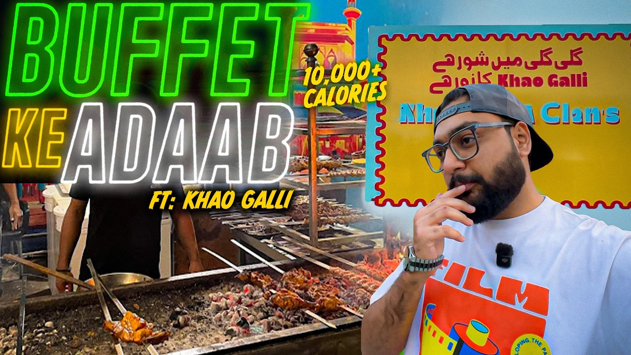 Buffet Ke Adaab | Only 10,000+ Callories Intake | Ramzan Special | Uzair Sakrani